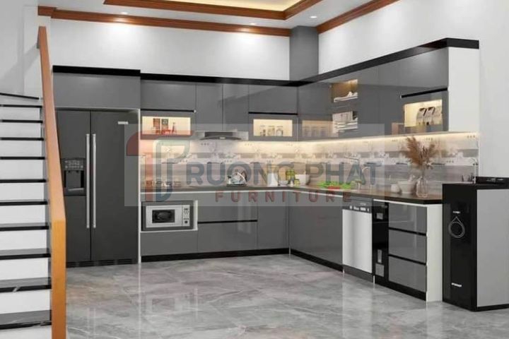 Tủ Bếp Nhựa Cao Cấp 005