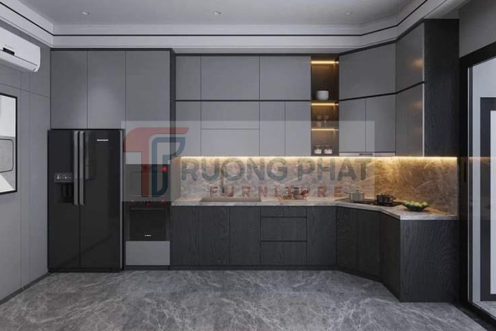 Tủ Bếp Nhựa Cao Cấp 006