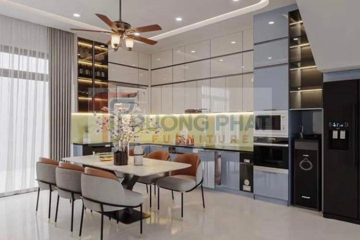 Tủ Bếp Nhựa Cao Cấp 008