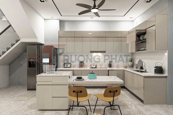 Tủ Bếp Nhựa Cao Cấp 012