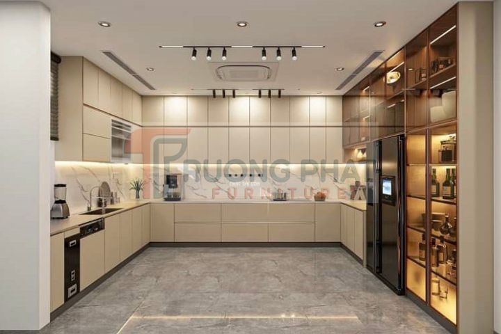 Tủ Bếp Nhựa Cao Cấp 013
