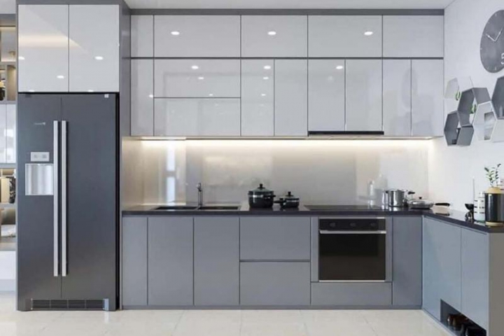 Mẫu thiết kế tủ bếp A4